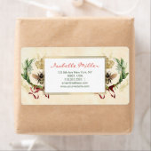 Moderne  botanische koningin etiket (Insitu)