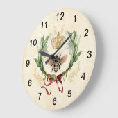 Moderne  botanische koningin grote klok (Hoek)