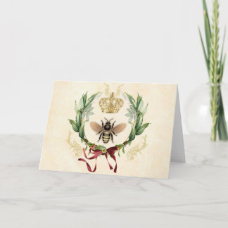 Moderne botanische koningin kaart