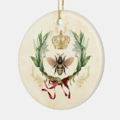 Moderne  botanische koningin keramisch ornament (Links)