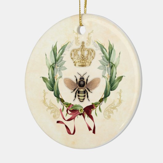 Moderne  botanische koningin keramisch ornament (Links)