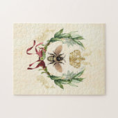 Moderne  botanische koningin legpuzzel (Horizontaal)