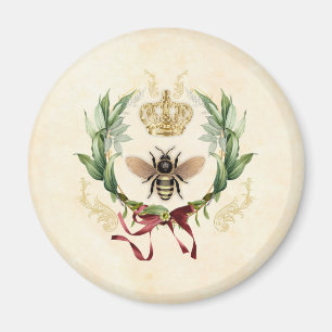 Moderne  botanische koningin magneet