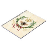 Moderne  botanische koningin notitieboek (Linkerzijde)