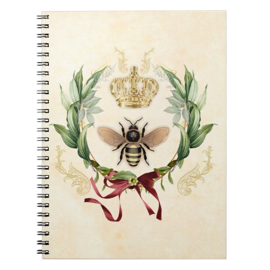 Moderne  botanische koningin notitieboek (Voorkant)