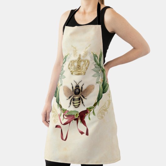 Moderne  botanische koningin schort (Insitu)