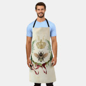 Moderne  botanische koningin schort (Gedragen)