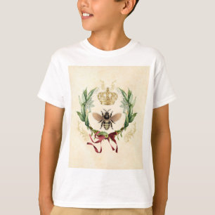 Moderne  botanische koningin t-shirt