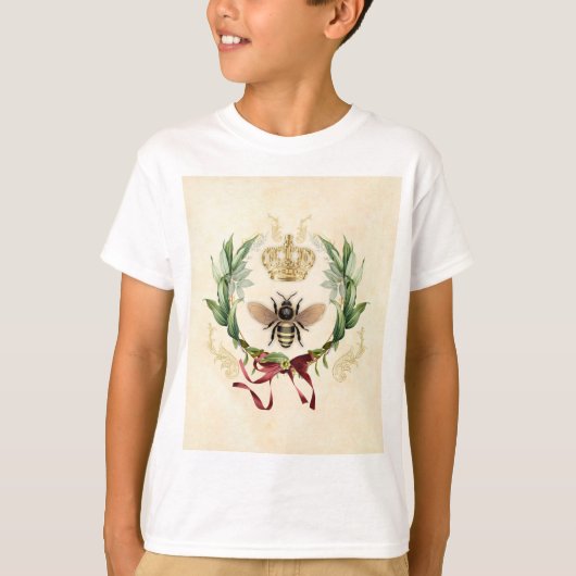 Moderne  botanische koningin t-shirt (Voorkant)