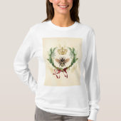 Moderne  botanische koningin t-shirt (Voorkant)