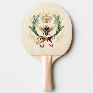 Moderne  botanische koningin tafeltennisbatje