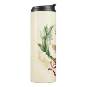 Moderne  botanische koningin thermosbeker (Gedraaid links)