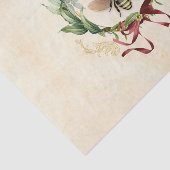 Moderne  botanische koningin tissuepapier (Detail)