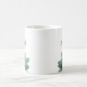 Moderne botanische legant Succulent Koffiemok (Center)