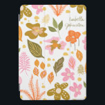 , moderne botanische lente-Floral aangepaste iPa iPad Pro Cover<br><div class="desc">Aangepaste ,  moderne botanische lentekort,  aangepaste iPad-bedekking</div>