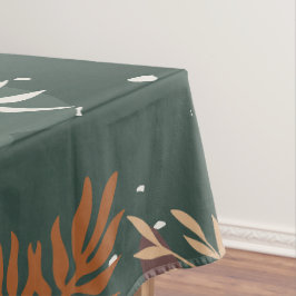 Moderne botanische levende kunst tafelkleed