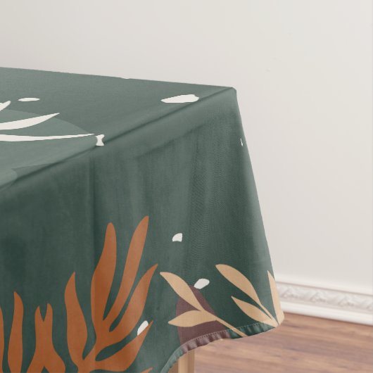 Moderne botanische levende kunst tafelkleed (Voorbeeld)