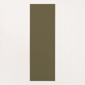 Moderne botanische palmbomen op bruin gepersonalis yogamat (Achterkant)