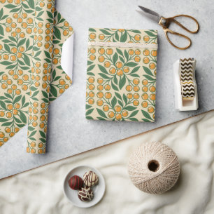 Moderne Botanische Pasen Wensen Cadeaupapier