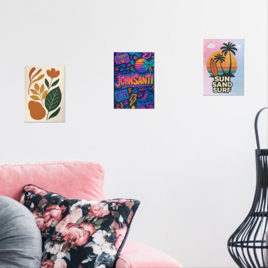 Moderne Botanische Pear Art Print Muurkunst Sets (Woonkamer)