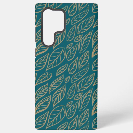 Moderne Botanische Samsung Galaxy Hoesje (Achterkant)