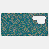Moderne Botanische Samsung Galaxy Hoesje (Achterkant horizontaal)