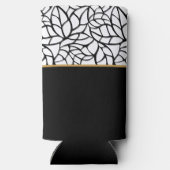 Moderne Botanische Trouwnamen Datum Locatie Seltzer Blikjeskoeler (Achterkant)