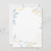 Moderne Botanische Vrouwen Night Bachelorette Part Kaart (Achterkant)