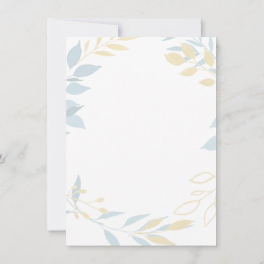 Moderne Botanische Vrouwen Night Bachelorette Part Kaart (Achterkant)