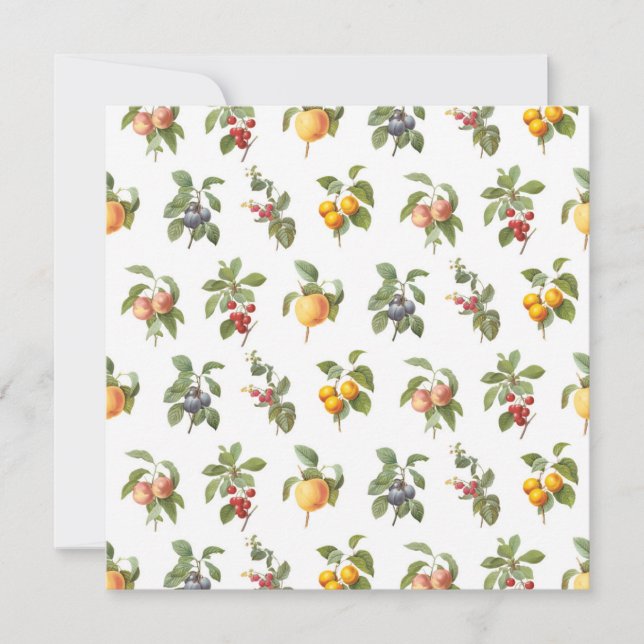 Moderne  botanische vruchten (Voorkant)