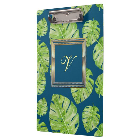 Moderne botanische Waterverf bloeien #2 Klembord (Links)