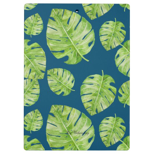 Moderne botanische Waterverf bloeien #2 Klembord (Achterkant)