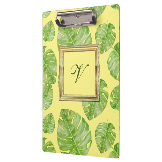 Moderne botanische Waterverf bloeien #3 Klembord (Links)