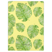 Moderne botanische Waterverf bloeien #3 Klembord (Achterkant)