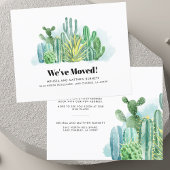 Moderne Botanische Wijziging van Adresaankondiging