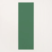 Moderne botanische zomerpalmbomen op groen yogamat (Achterkant)