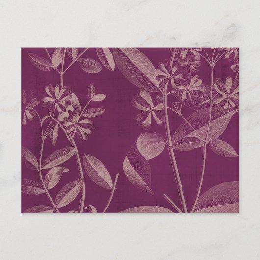 Moderne botany III Briefkaart (Voorkant)