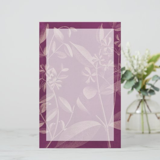 Moderne botany III Briefpapier (Staand voorkant)