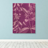 Moderne botany III Canvas Afdruk (Insitu (Houten vloer))