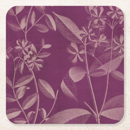 Moderne botany III Kartonnen Onderzetters (Voorkant)