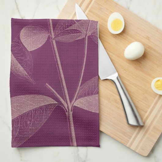 Moderne botany III Theedoek (Quarter Fold)