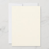 Moderne Boter Geel Monogram Elegante Trouwdag Save The Date (Achterkant)