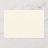Moderne Boter Gele Monogram QR Code Trouwdag RSVP Kaartje (Achterkant)