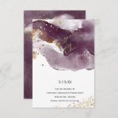 Moderne Bourgogne & goudpenseelstreken Sparen de D (Voorkant / Achterkant)