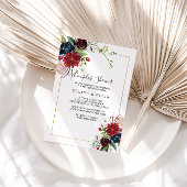 Moderne Bourgogne marinescheepvaart met blush Flor Kaart