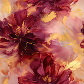 Moderne Bourgondische gouden bruiloft dineren serv Servet