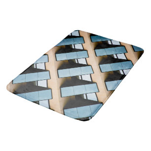 Moderne bouwarchitectuur badmat