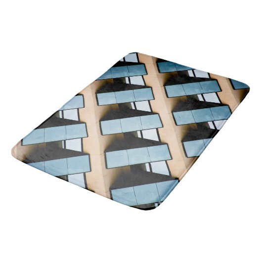 Moderne bouwarchitectuur badmat (Gekanteld)