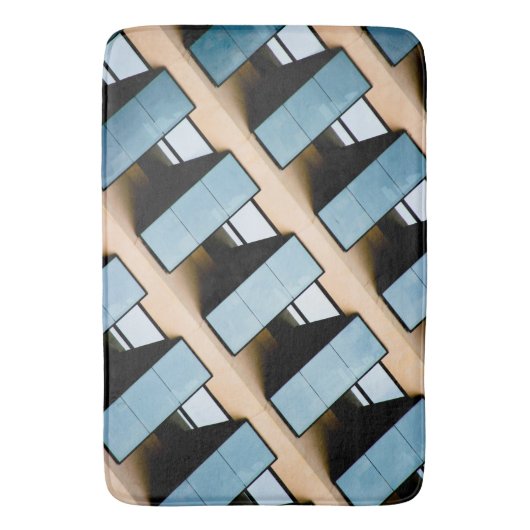 Moderne bouwarchitectuur badmat (Voorkant Verticaal)