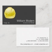 Moderne bouwarchitectuur voor hard Pet Visitekaartje (Voorkant / Achterkant)